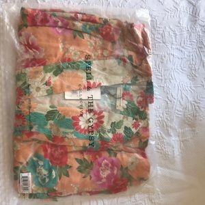 Spell Delilah Patchwork Maxi Kimono NWT